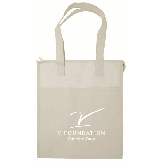Non-Woven Insulated Zippered Grocery Tote