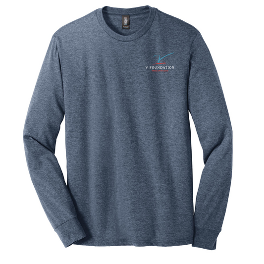 Navy Frost District Tri Long Sleeve Tee