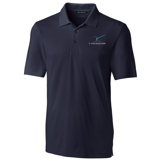 Men's Cutter & Buck Forge Stretch Navy Polo