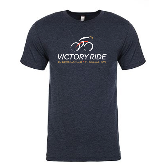 Victory Ride Navy TriBlend Tee